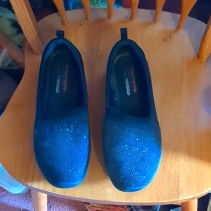 Sparkel black Skechers size 11